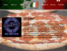 Tablet Screenshot of littleitalyofhornell.com